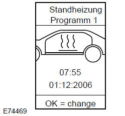 Mit der Funktion Programm 2 kann ein